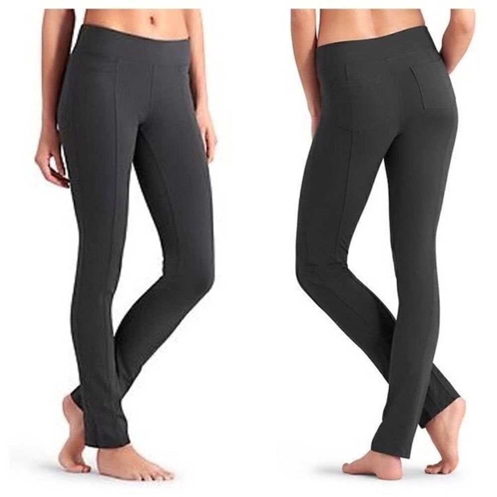 Athleta Metro Skinny Yoga Pant - Dark Gray